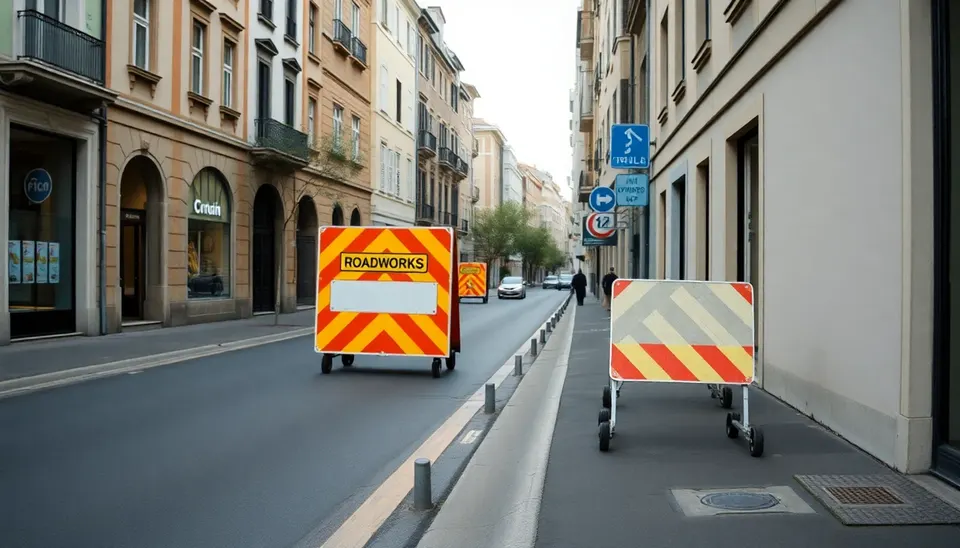 Viale Gorizia, riapre al traffico ma restano i divieti di sosta