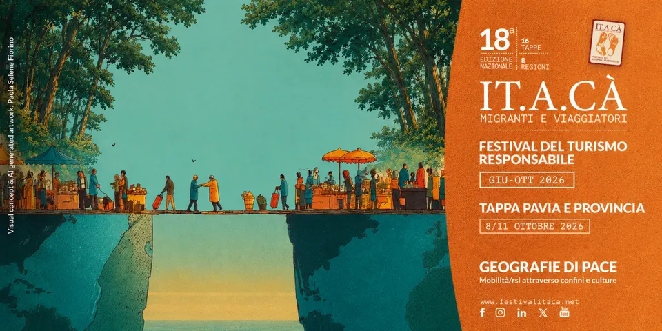 Pavia, dall'8 all'11 ottobre torna il Festival IT.A.CÀ del turismo responsabile