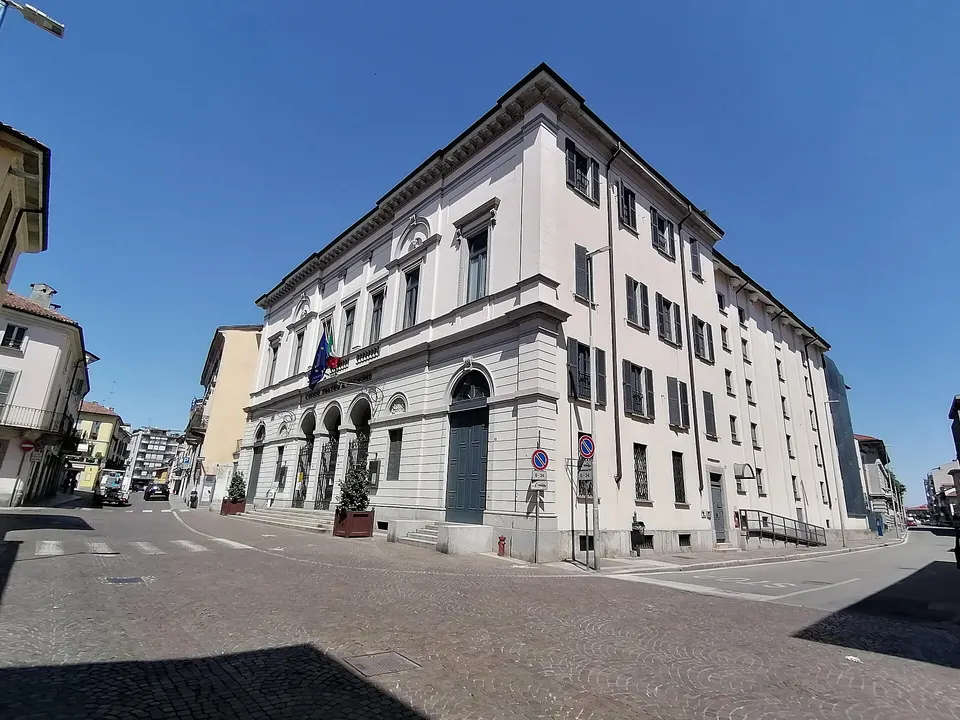 Il Teatro Cagnoni a Vigevano.