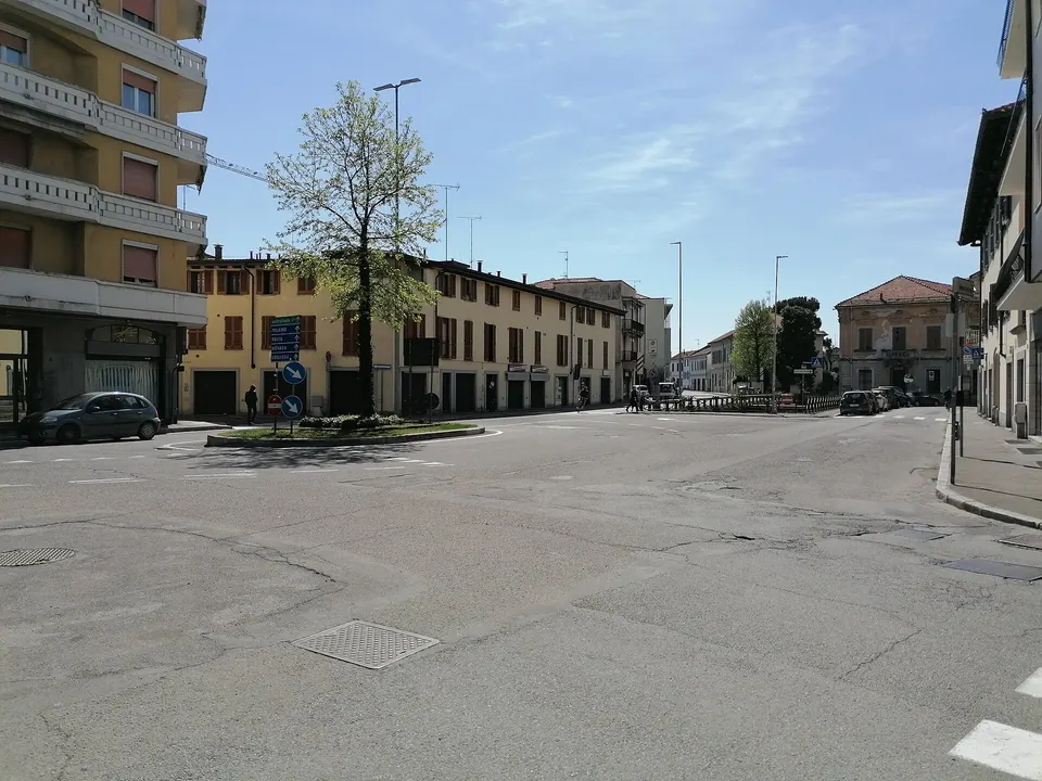 Vigevano ad aprile 2022.