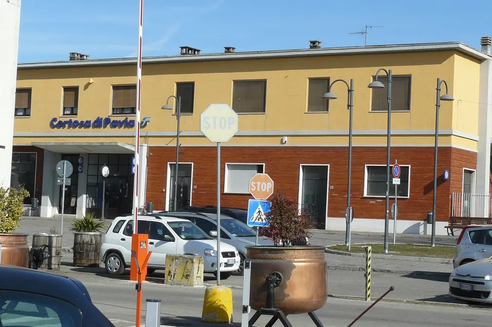 Certosa di Pavia - train station.