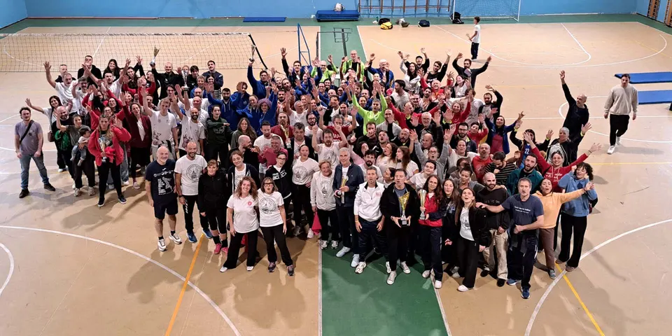 Il CRAL dell'Università di Pavia al 12° posto al Campionato ANCIU di volley